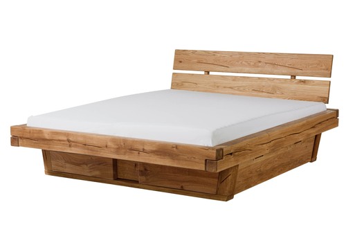 Bett mit schubladen eiche - mit,