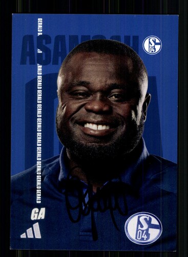 Gerald asamoah autogrammkarte - asamoah,