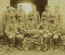 WK1 Echt Foto AK Gruppe