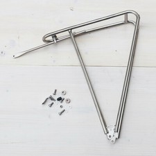 Tubus Gepäckträger Fly Classic Edelstahl 26-28" silberfarben