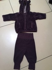Kuscheljacke, Jacke Gr. 62 und Hose Gr. 62 H&M Kombination