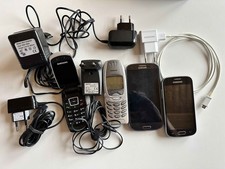 Handy Konvolut, Nokia  Samsung + Ladegeräte  Bastlerware
