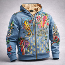 Y2K Christian Audigier Hoodie