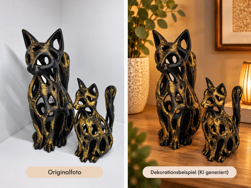 Designer deko katze - designer,