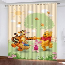 Maßgefertigte Vorhänge 14.Winnie the Pooh Schlafzimmer Verdunklung UV-Schutz