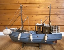 Vintage Modell Fischkutter