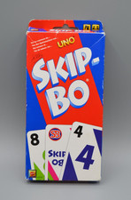 Mattel Skip-Bo Karten Kartenspiel rot blau Alte Version (2010)
