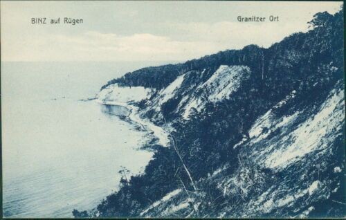 Ansichtskarte binz auf rügen - ansichtskarte,