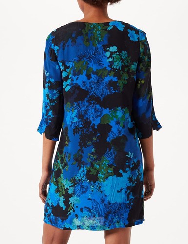 Desigual kleid 20swvw38 blau - desigual,