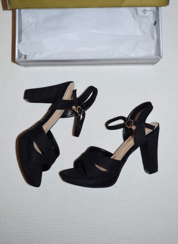 Sandaletten riemchen high - sandaletten,