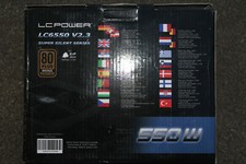 NEU Netzteil LCPOWER LC6550 V2.3 Super Silent Series 550W Bronze