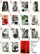 Spielkarten playing cards Erotic Sexy Nude Pin up A 2005 EROTICA E 11.801