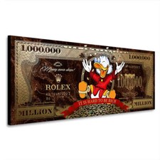 Acrylglasbild Dagobert Retro