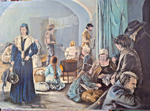 Fine art rateitzak cholera - art,