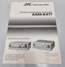 JVC A-X55 & A-X77 Stereo