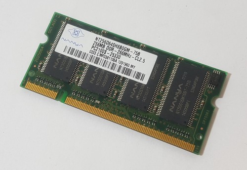 Nanya 256mb ddr ram - 256mb, 266mhz