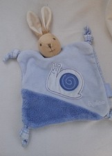 Doudou Flachhase Kaloo Blauschnecke Blauknoten 23 cm
