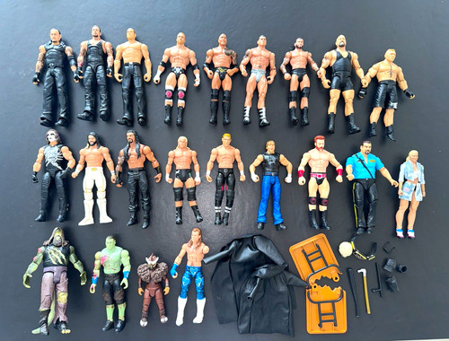 Wwe wrestling figuren konvolut - figuren,