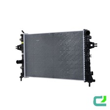 Kühler Motorkühlung mit Ölkühler/ Dichtungen HELLA für OPEL ASTRA G Estate(T98)