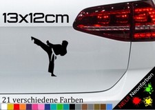 Karate Aufkleber Kampfsport