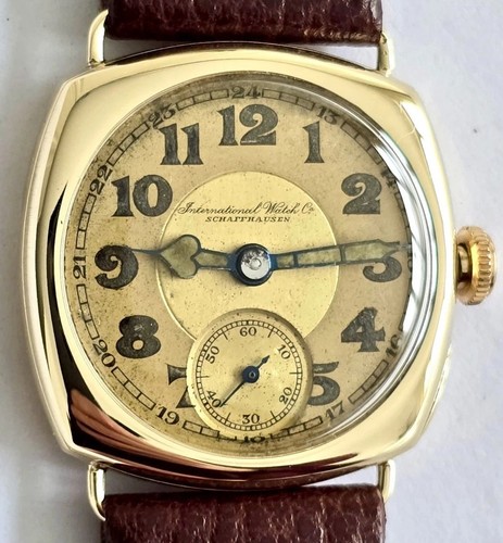 Iwc schafhausen 14k gold - schafhausen,