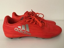 ADIDAS X 16.4 FG/AG ROT/SILBER KINDER Größe 38