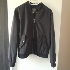 Jacke Damen, Dünn, Wind- und Regenabweisend Bomberjacke Pilotenjacke 