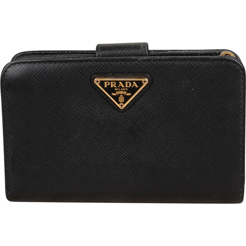 Prada black saffiano leather - prada,