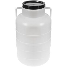 Weithalsfass 60 L schlank Sauerkrautfass Regen Fass Gepäcktonne Camping weiß