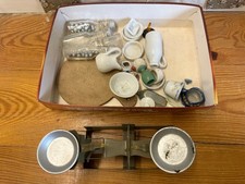 (RB)5025-5684, Konvolut, Altes Puppenhauszubehör für Küche, Deko