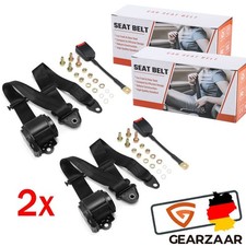 2x 3 Punkt Automatikgurt