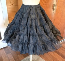 Vintage ruffled crinoline