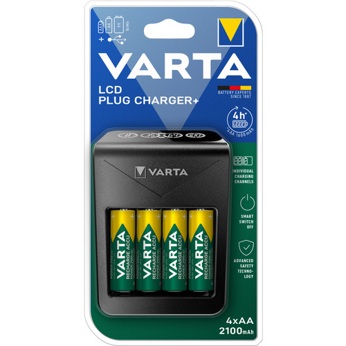 Varta lcd plug charger - varta,