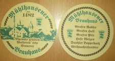 Bierdeckel Mühlhausen (Oberpfalz) Brauerei Bender aufgelassen 2020