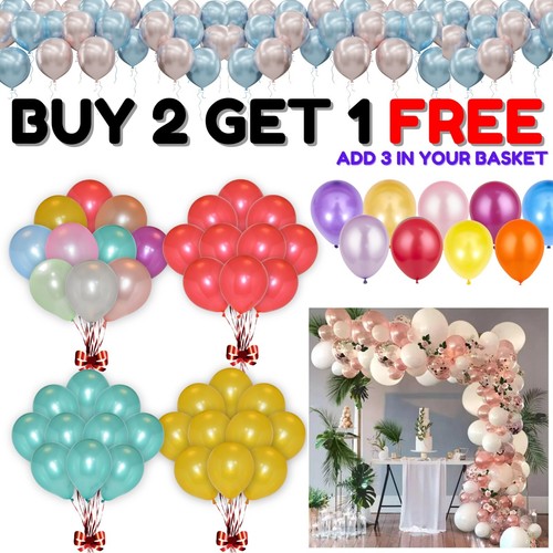 12 chrom ballons - 12",
