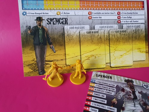 Zombicide survivor spencer - spencer, 1st