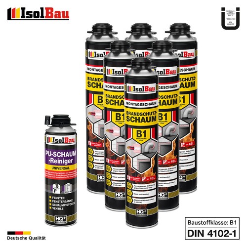 Brandschutzschaum bauschaum - b1,