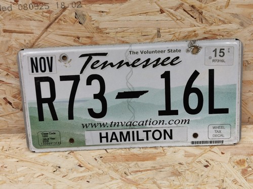 Nummernschild usa tennessee - nummernschild,