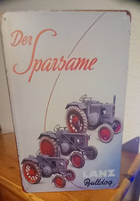 Blechschild  LANZ Bulldog