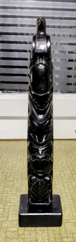 Vintage haida totempfahl - haida,
