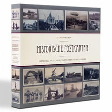 Album für 600 historische Postkarten mit 50 eingebundenen Klarsichthüllen(348003