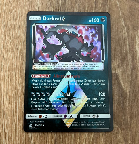 Pokémon karte darkrai - pokémon,