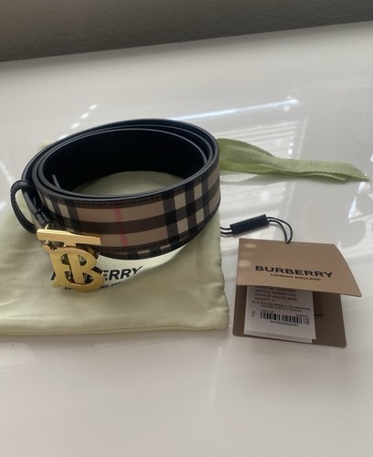 Burberry gürtel monogram - "tb,