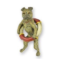 Bronzefigur Wiener Bronze Hund