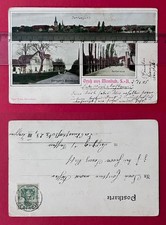 AK MONSTAB bei Altenburg 1905