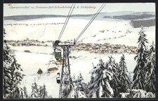 AK Oberwiesenthal, Ort mit