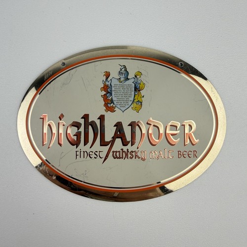 Zapfhahnschild highlander - zapfhahnschild, "highlander