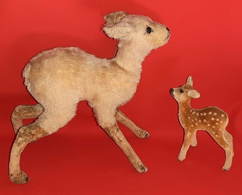 Alte steiff rehe - rehe, gr.