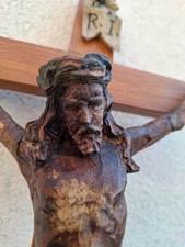 Antiker Corpus Christi Holz