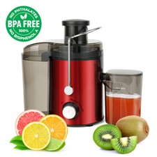 Entsafter Elektrisch 2-in-1 Edelstahl Zentrifugalentsafter  Saftpresse 1000ML